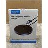 Image 1 : 2 In 1 Magnetic Wireless Charger