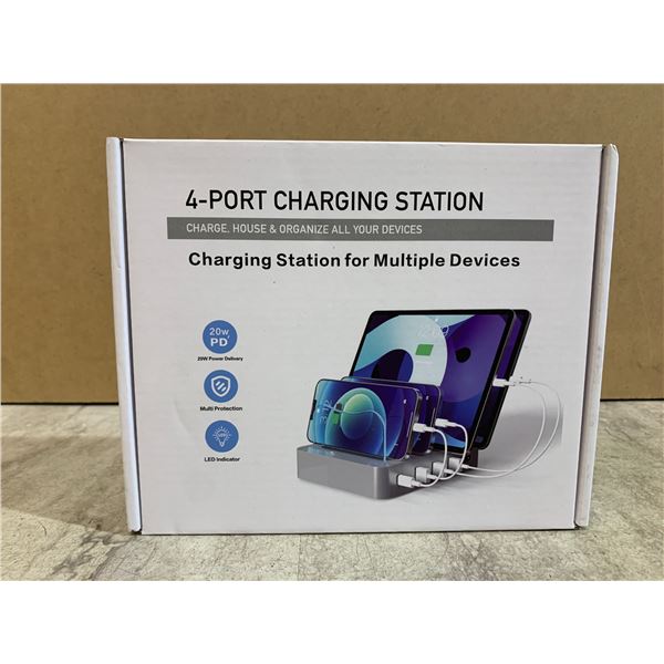 4 Port Charging Station