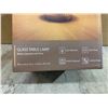 Image 2 : Glass Table Lamp - Battery Operated With Time
