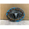 Image 1 : Lulu Circle Men's Western Belt Buckle