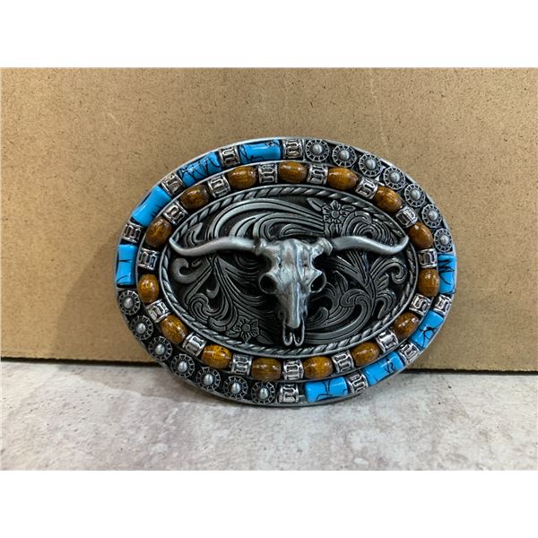 Lulu Circle Men's Western Belt Buckle