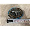 Image 6 : Lulu Circle Men's Western Belt Buckle