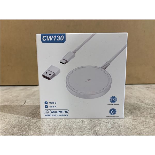 Magnetic Wireless Charger - Model: CW130