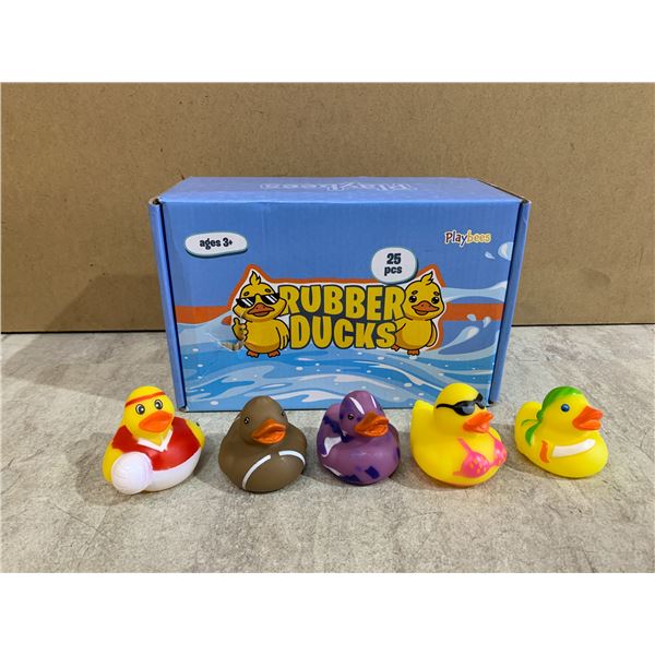 25 Pack - Rubber Duckies