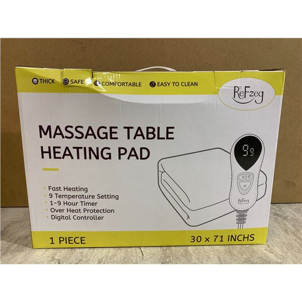 Massage Table Heating Pad - 30x71in