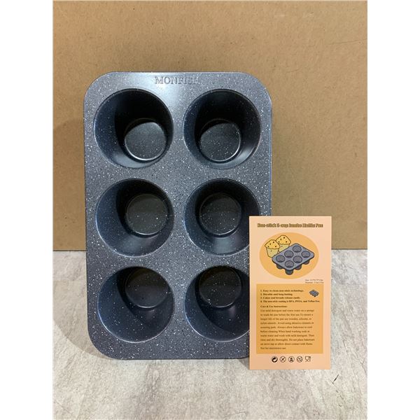 Non-Stick 6 Cup Jumbo Muffin Pan