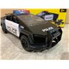 Image 2 : XLG 1:28 Die-Cast Simulation Sound & Light - Police Cybertruck Model