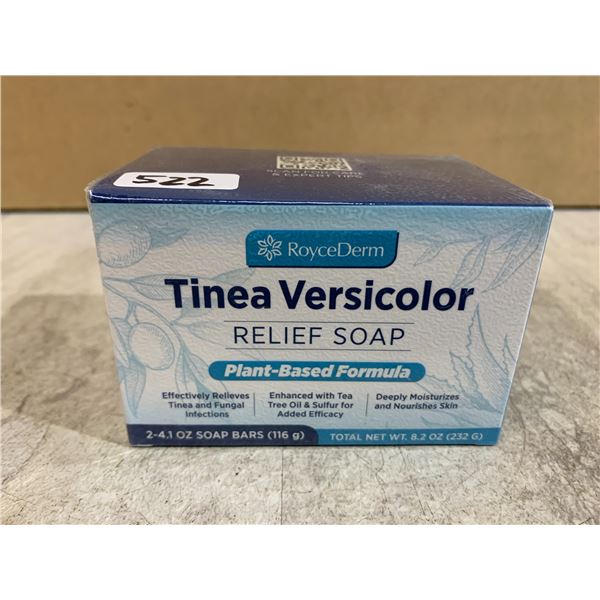 RoyceDerm Tinea Versicolor Relief Soap - Plant Based Formula
