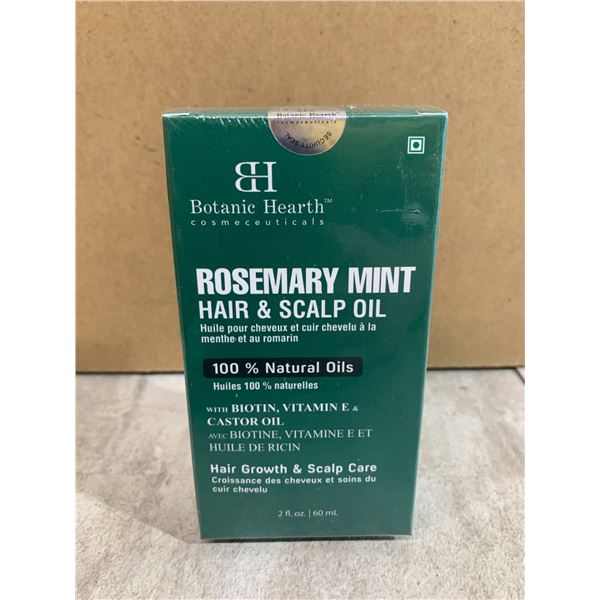 Botanic Health Rosemary Mint Hair & Scalp Oil - 100% Natural Oils