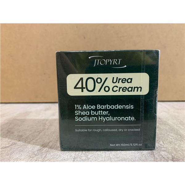 JTOPYRT 40% Urea Cream - 1% Aloe Barbadensis Shea Butter, Sodium Hyaluronate