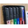 Image 2 : Workpro 5PC 9mm Aluminium Snap-Off Knife With 10 Extra Blades