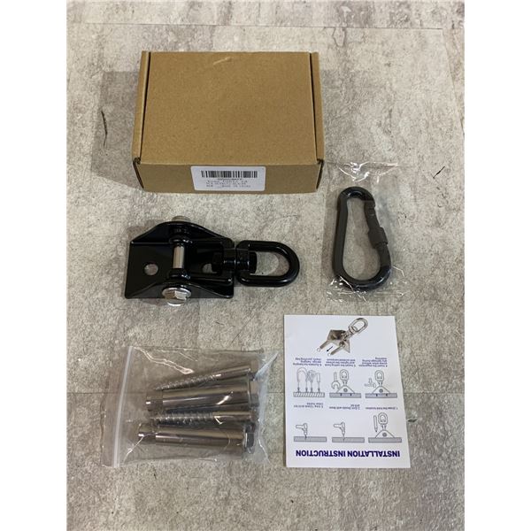 Heavy Duty Carabiner Clip & Stainless Steel Anchor Bolts