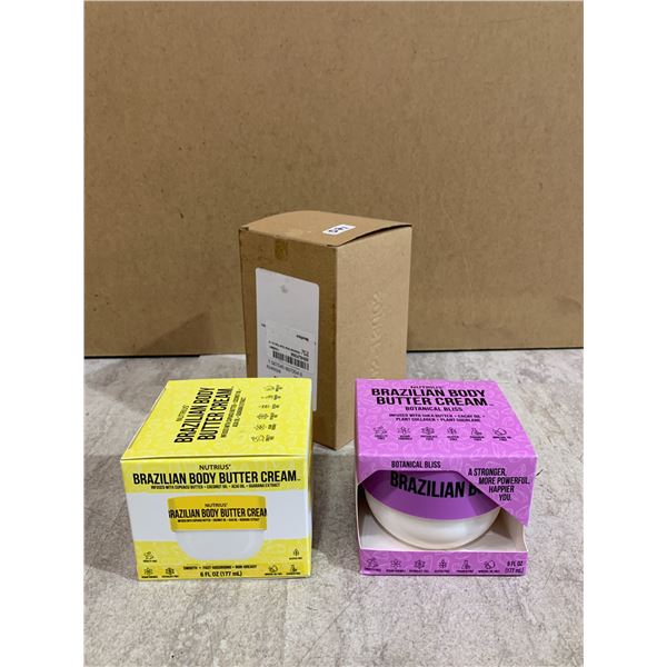 2 Pack - NUTRIUS Brazilian Body Butter Cream