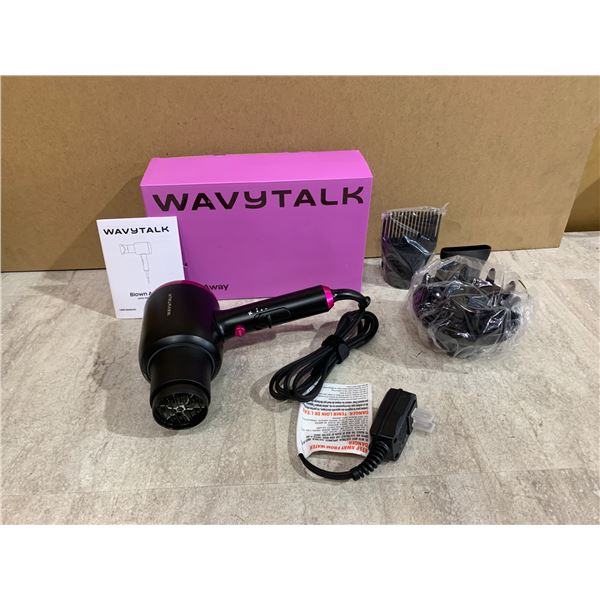 Waytalk Blown Away Ionic Hair Dryer - Model NO; QL-5917BDC-I