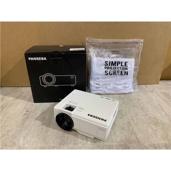 PANSEBA Smart Mini Projector