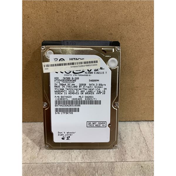 Hitachi 320 GB Computer Hard Drive - Formatted