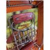 Image 2 : Stainless Steel Roaster Pan & Basket Set With Red Wooden Handles - For Oven & Grill