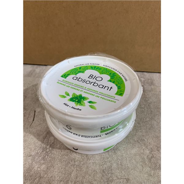 Lot Of 2 Bio Absorbant Natural Air Purifiers - Eliminates Odours & Absorbs Pollutants