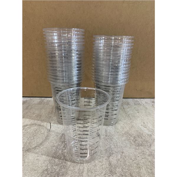 35 Pack - Plastic Measuring Cups