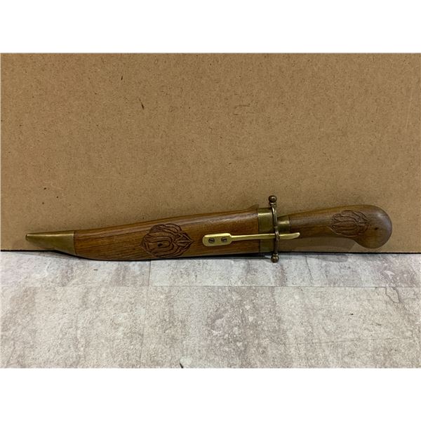 Vintage Indian Shibriya Dagger Carving Knife