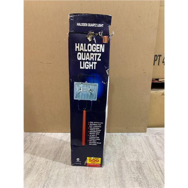 Heavy Duty 500 Watt Halogen Quartz Light - For Outside Use Only