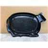Image 3 : Cow Shaped Cast Iron Fajita Plate