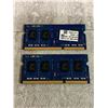 Image 3 : Lot Of 2 SK Hynix 4GB 1RX8 PC3L-12800S DDR3L Memory Modules