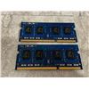 Image 3 : Lot Of 2 SK Hynix 4GB 1RX8 PC3L-12800S DDR3L Memory Modules