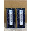 Image 1 : Lot Of 2 Nanya 2GB DDR3 SO-DIMM Laptop RAM Modules
