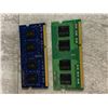 Image 4 : Lot Of 2 Samsung & Ramaxel DDR3L SO-DIMM Laptop Ram Modules
