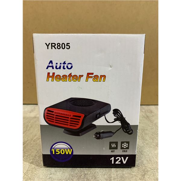 150W Auto Heater Fan - Model: YR805