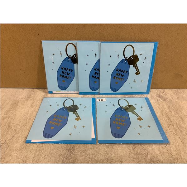 5 Pack - Central 23 Happy New Home Greeting Cards