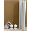 Image 2 : White Curtain Rod Kit