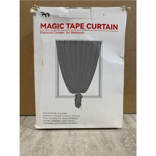 Magic Tape Curtain - Blackout