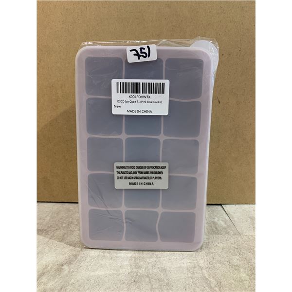 Lot Of 3 Different Ice Cube Trays