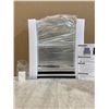 Image 2 : White Vanity Mirror - Model: MM-12INCH-10W-F