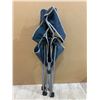 Image 1 : Generic Blue Folding Camping Chair