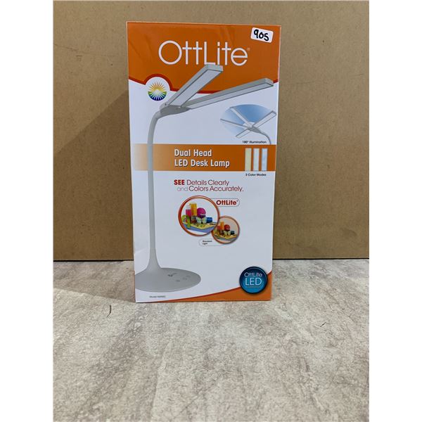 Ottlife Dual Head LED Desk Lamp - 3 Colour Modes