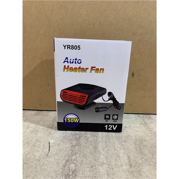 Auto Heater Fan 150W 12V - Model YR805