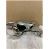 Image 4 : Polished Metal Bear Statue