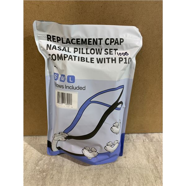 Replacement CPAP Nasal Pillow Set - Compatible With P10