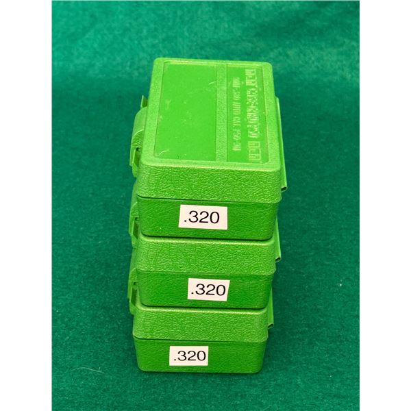 .320 Reloaded Ammo in MTM Hard Cases