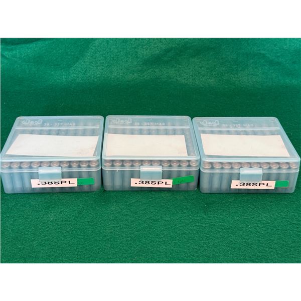 .38 SPL Reloaded Ammo in Hard Cases