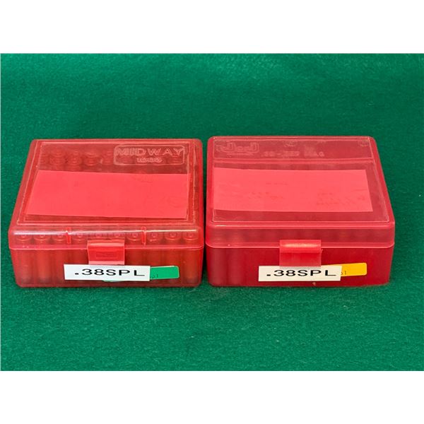 .38 SPL Reloaded Ammo in Hard Cases