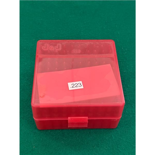 .223 Reloaded Ammo in Hard Case
