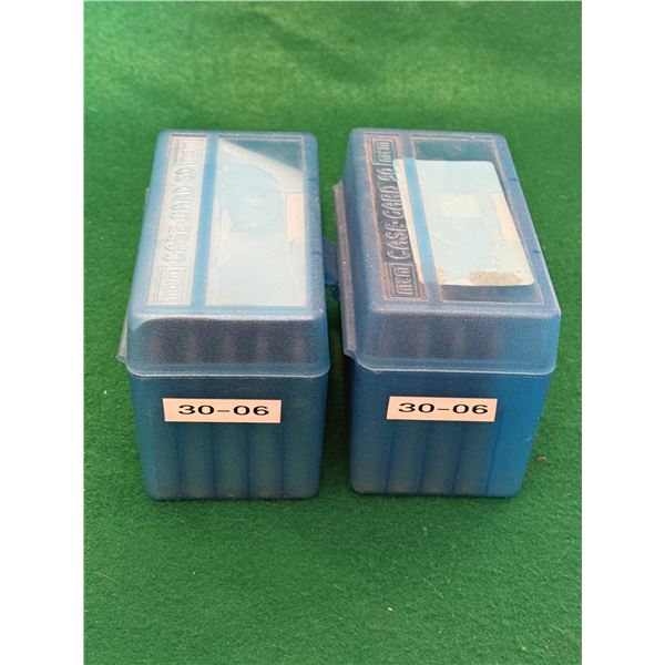 30-06 Reloaded Ammo in Hard Cases