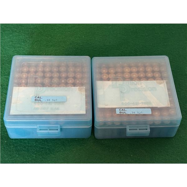.38 SPL Reloaded Ammo in Hard Cases