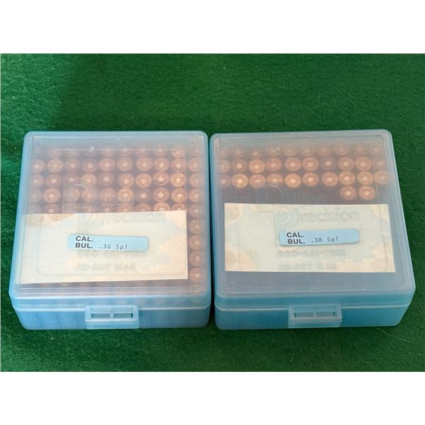 .38 SPL Reloaded Ammo in Hard Cases