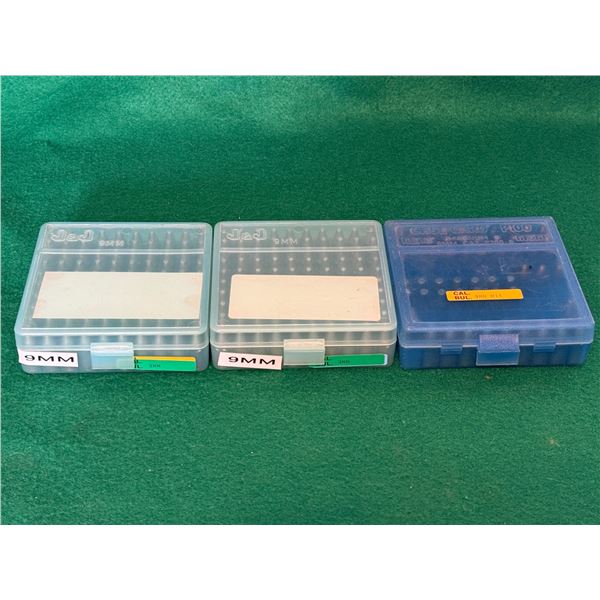 9mm Assorted Reloaded Ammo in Hard Cases