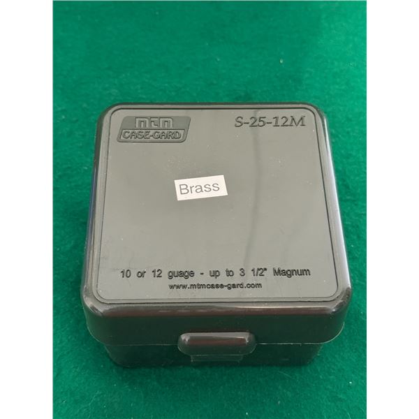 12 ga Reloaded Brass in Hard Case